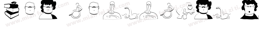 The character langua字体转换